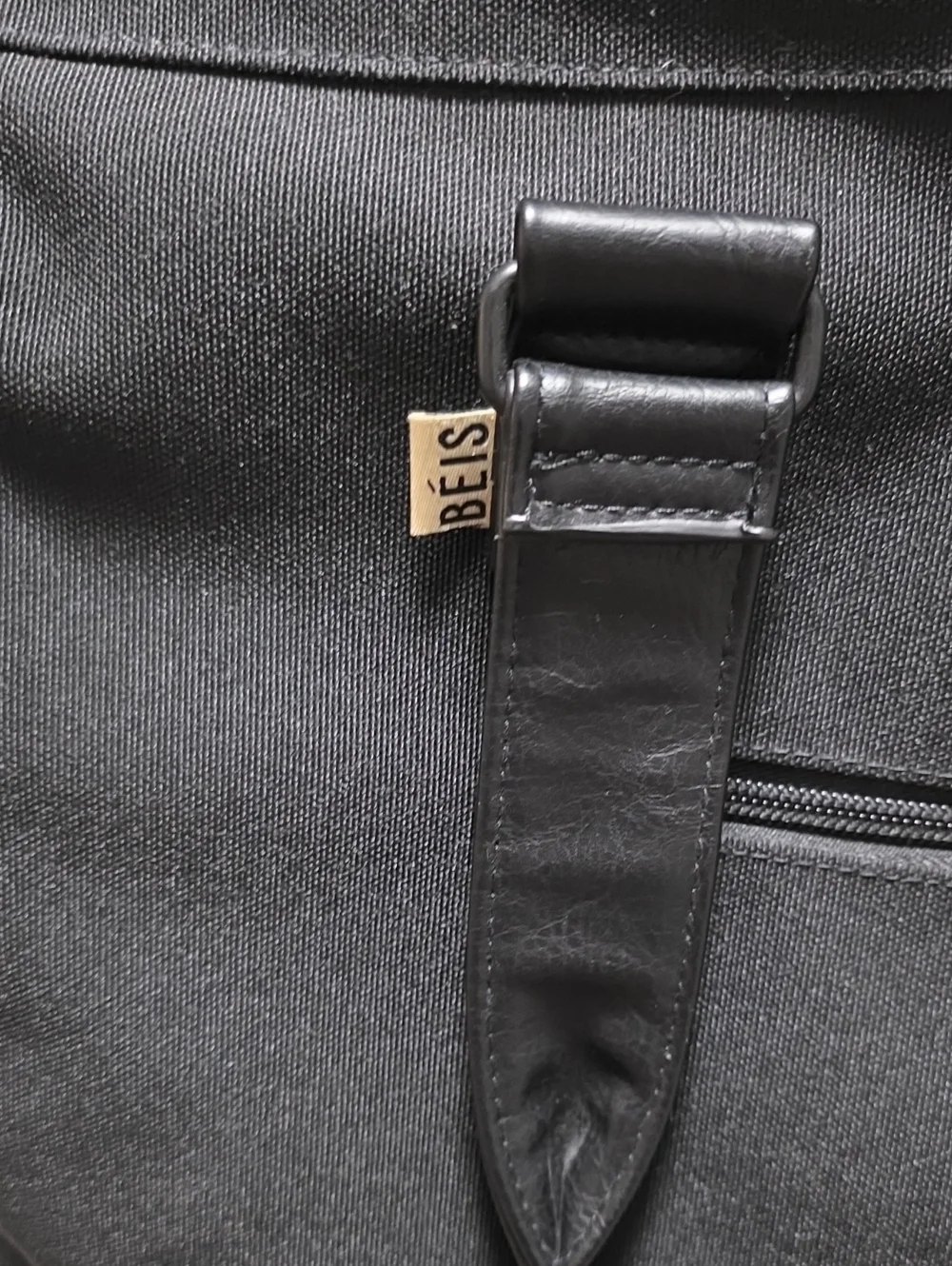 BEIS Black Weekender Bag
